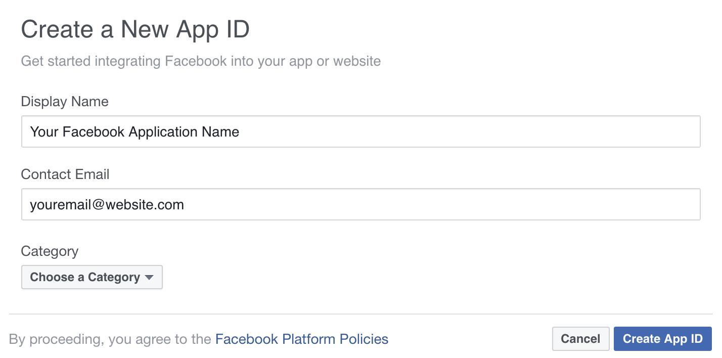 Firebase Facebook Login setup